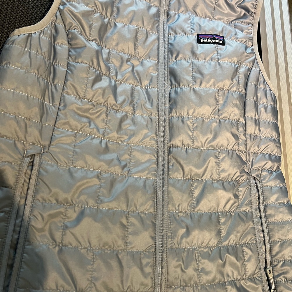 Patagonia Blue Quilted Vest
